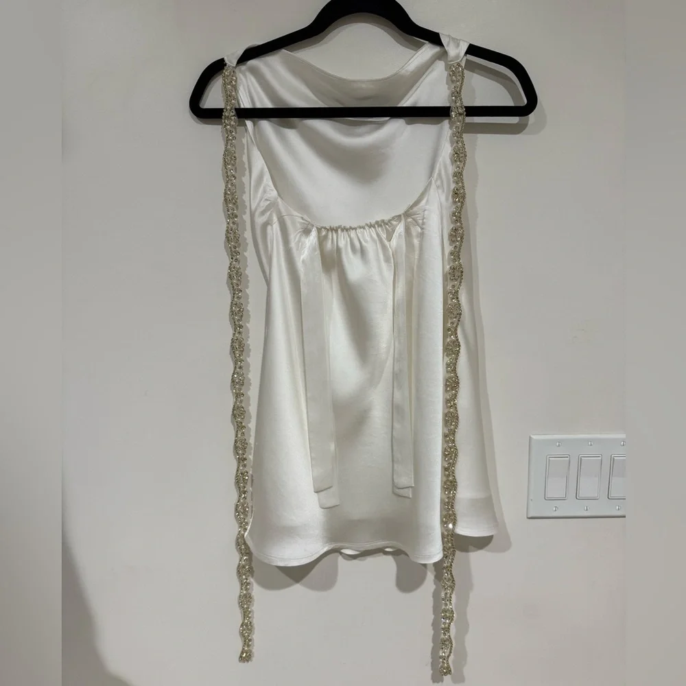 Sisters the Label - SOFIA MINI DRESS - PEARL SILK - Picture 9 of 13